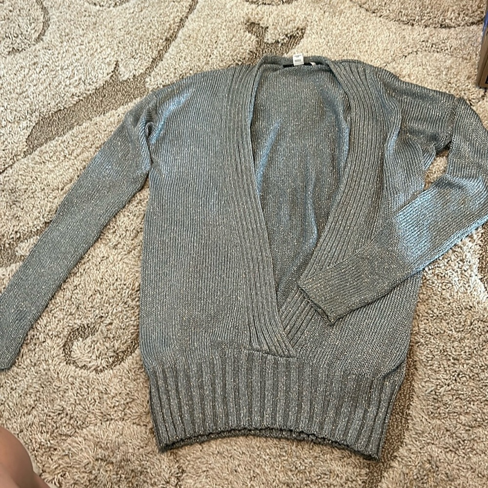 Diane von Furstenberg Oversized Sparkle Sweater